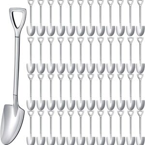 Silver Garden Shovel Spoons 70 Pieces NIB